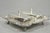 Vintage Poole Lancaster Rose Victorian Silver Plated Twin Double Butter Dish For Sale - Image 13 of 16
