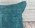 Turkish 20 x 20 Hemp Pillow Turkish Cushion Natural Blue Pillow Cushion Cover For Sale - Image 3 of 4
