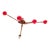 1960s Vintage Sputnik Coat Rack, 1969 For Sale - Image 5 of 8