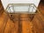 Asian Classic Faux Bamboo Brass & Glass Tray Top Coffee Table For Sale - Image 3 of 12