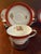 Mid-Century Modern Vintage Noritake M N749 China Tea Cups, Saucers and Wooden Stands Set of 4 ca.1950 For Sale - Image 3 of 18