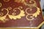 Red Vintage Chinese Style Deep Red Gilded Lacquer Small Square Table/Chessboard Table For Sale - Image 8 of 8