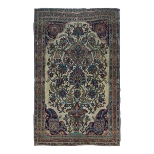 Antique Lavar Kerman Rug 3'10'' x 6'2''