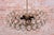Metal Mid-Century Czech Chandelier attributed to J. Bejvl for Kamenický Šenov, 1960s For Sale - Image 7 of 12