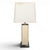 French White Lacquered Table Lamp from Maison Romeo For Sale - Image 7 of 7