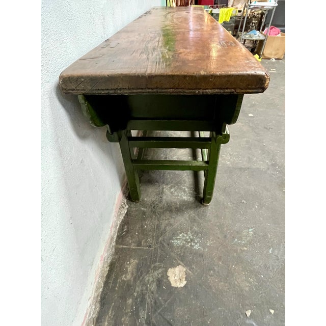 Early 20th Century Vintage Provincial Dongbei Altar Table Console For Sale - Image 5 of 9