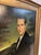 Mid 20th Century Oversized Oil Painting on Canvas, Full Height, Portrait of a Handsome Gentleman For Sale In Baltimore - Image 6 of 12