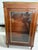 Napoleon III Style Mahogany French Glass Display Cabinet With Decorative Brass Gallery, Late 19th Century For Sale - Image 4 of 10