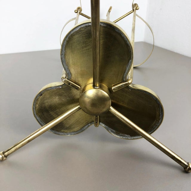 XXL Bauhaus Brass Umbrella Stand, 1950s For Sale - Image 12 of 18