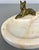 Antique French Marble and Brass Dog Display Tray For Sale - Image 6 of 14