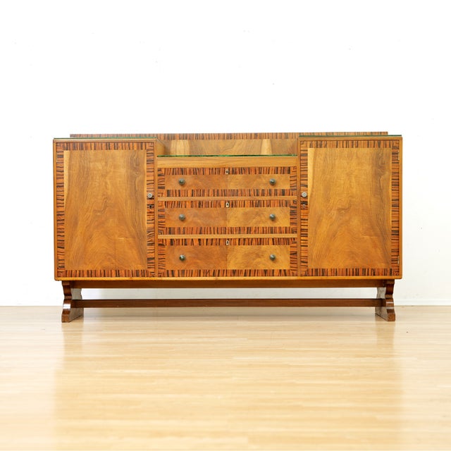 1950s Liquor Cabinet Credenza For Sale - Image 4 of 10