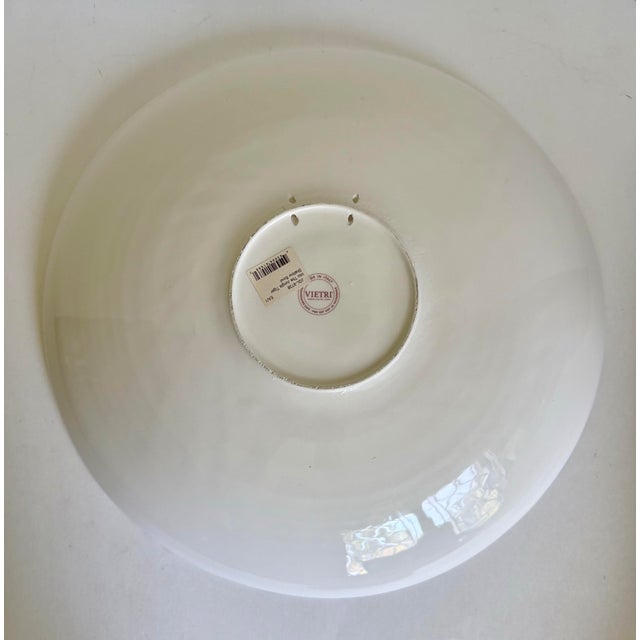 Early 21st Century Vietri "Into the Jungle" Tiger Hand-Painted Italian Shallow Serving Display Bowl For Sale - Image 5 of 8