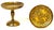 Art Deco Pair of Japanese Meiji Miniature Gold Maki-e Lacquer Takatsuki Stands For Sale - Image 3 of 11