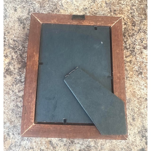 Farmhouse “Country Road” Framed Signed Original Watercolor by Nancy Smith For Sale - Image 3 of 3