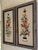 Vintage Textile Framed Wall Art Jacobean Panel Duo Crewel Embroidery Butterfly Bluebird For Sale - Image 9 of 12