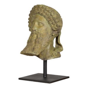 Bronze Hermes Bust Sculpture