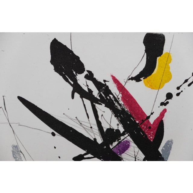Jean Miotte, Abstract Composition H, Original Signed Engraving For Sale - Image 7 of 8