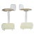 Pair, Karl Springer Lucite Swivel & Tilt Function Bar Stools Mid-Century Modern For Sale