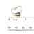 1990s Tiffany & Co Estate Wave Ring By Elsa Peretti Size 6 Sterling SIlver For Sale In New York - Image 6 of 7