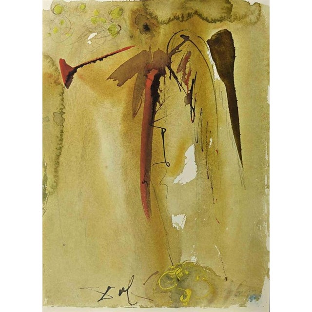 Salvador Dali, Vox Clamantis, Lithograph, 1964 For Sale - Image 4 of 4
