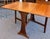 Classic Space-Saving Mid Century Modern Teak Drop Leaf Dining Table c.1960 For Sale - Image 11 of 11