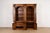 1960s Romweber Neoclassical Carved Burled Walnut Lighted Breakfront Bookcase Cabinet, Circa 1960s For Sale - Image 5 of 15