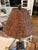 Vintage Coastal Table Lamp With Wicker Shade For Sale - Image 4 of 4