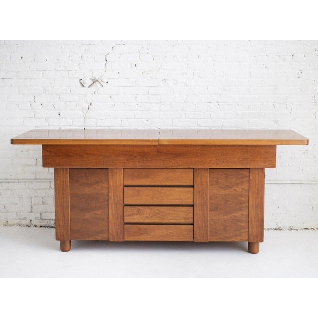 Mid-Century Modern Mobil Girgi Mid Century Italian Sideboard Credenza For Sale - Image 3 of 12