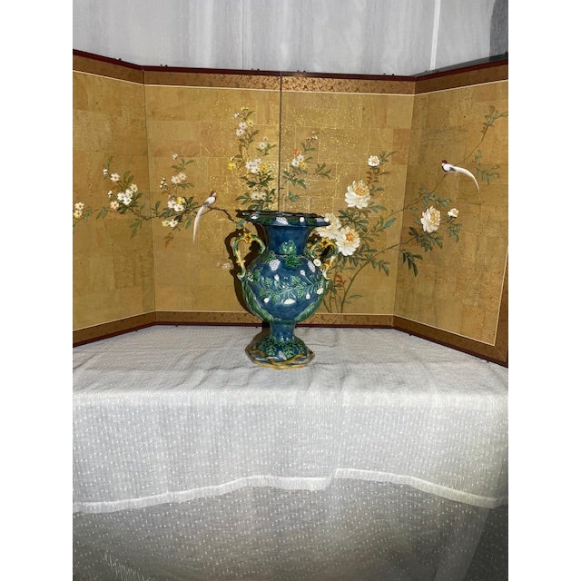 Large Early 20th Century Porcelain Urn For Sale In Atlanta - Image 6 of 10