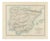 Antique Map of Spain and Portugal, 1850 For Sale