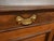 Late 19th Century Monumental 19th Century Mahogany Campaign Partner’s Library Desk For Sale - Image 5 of 12