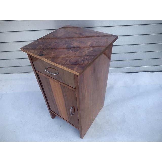 Natural Walnut Cabinet, 1970s For Sale - Image 15 of 18