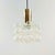 Mid-century ceiling lamp/pendant by helena tynell for limburg (germany, 1960s). The hand blown bubble glass shade (very...