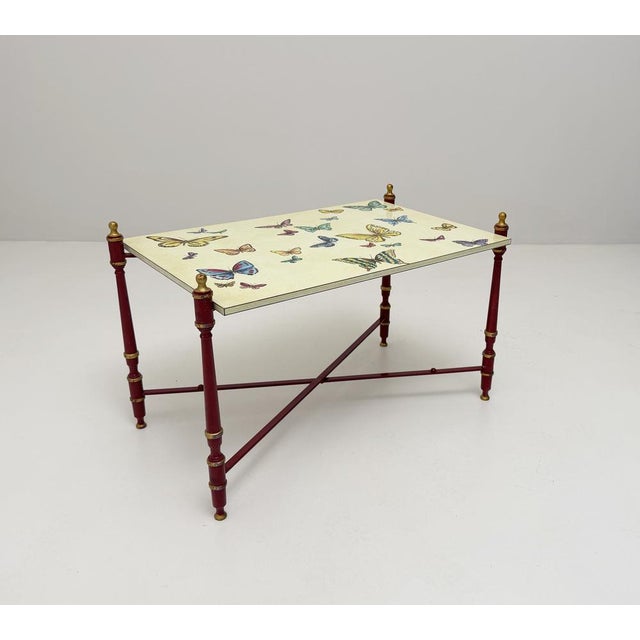 Cream Vintage Coffee Table by Felice Galbiati, 1950s For Sale - Image 8 of 8