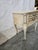 French Provincial Pair of Vintage Louis XV Style French Provincial Crackle Finish Nightstands For Sale - Image 3 of 11