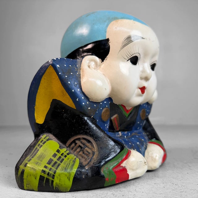Vintage Japanese Fukusuke Money Box, 1960s For Sale - Image 6 of 10