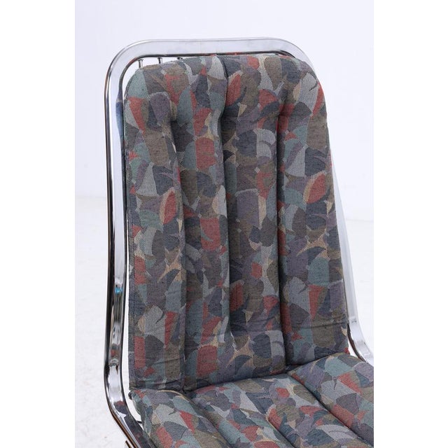 Textile Mid-Century Cantilever Chairs by Gastone Rinaldi, Set of 2 For Sale - Image 7 of 18