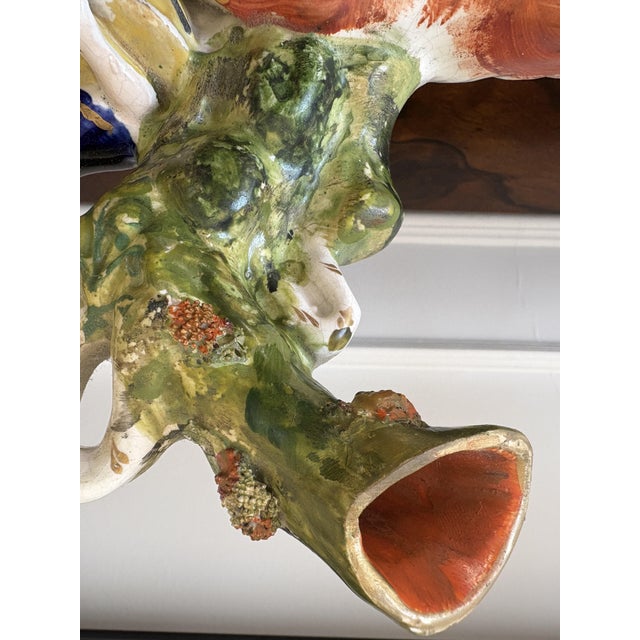 Antique Victorian Staffordshire Flatback Figure, 1860 For Sale - Image 9 of 11