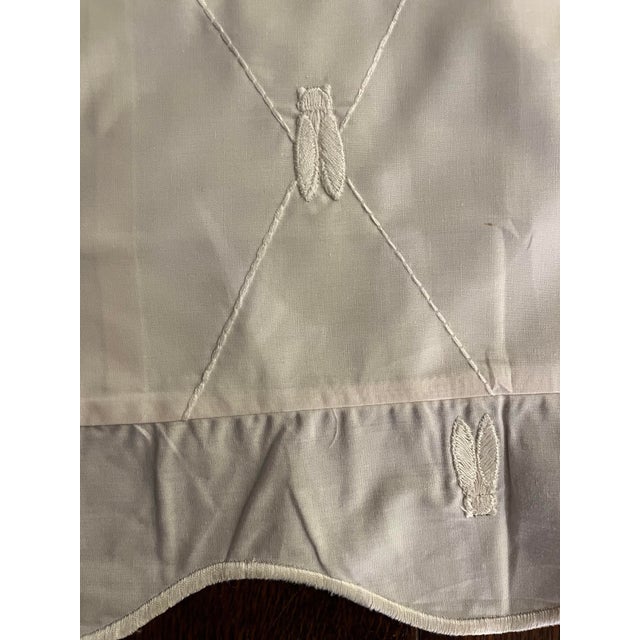 French Pair of Yves Delorme for Palais Royal Boudoir Pillow Shams For Sale - Image 3 of 6