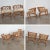 Vintage Chinese Chippendale Rattan Rolling Accent Chairs by Henry Link for Wicker - A Pair For Sale - Image 9 of 13