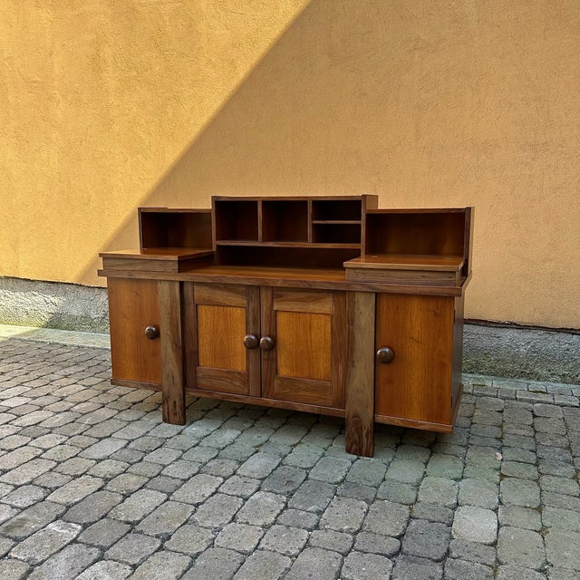 Walnut Sideboard by Silvio Coppola for Bernini, 1964, in Very Good conditions. Designed 1960 to 1969 I have official proof...