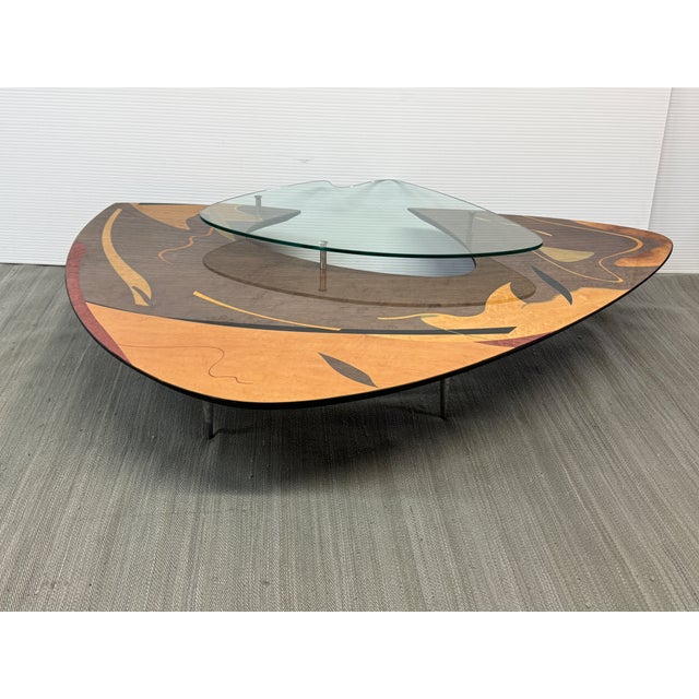 Carlo Malnati Coffee Table, Signed For Sale - Image 4 of 17