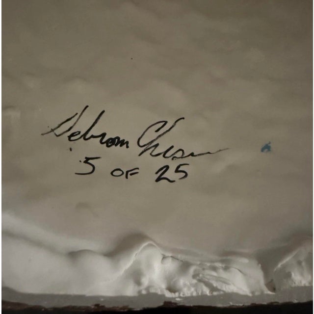 1990s 1990s Girl Full Size Ceramic Bust /Head Sculpture Limited Edition Signed 5/25 For Sale - Image 5 of 6