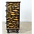 Black English 19th Century Pine Painted Chest with Fish Decoupage For Sale - Image 8 of 11