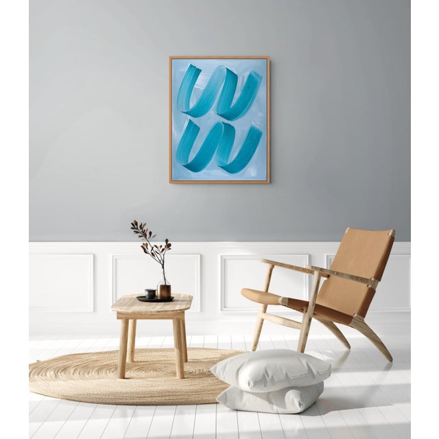 Abstract Contemporary Abstract Oil on Canvas "Do Si Do" by Anne Russinof For Sale - Image 3 of 4