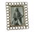 Metal Antique English Brass Ring Frame, 1900 For Sale - Image 7 of 7