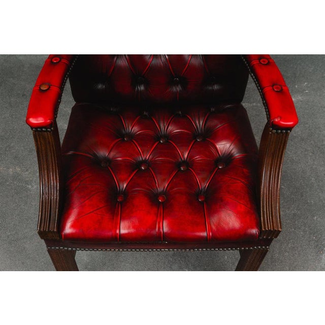 English Style Armchair in Beech For Sale - Image 12 of 18