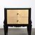 1940s Art Deco Directoire Style Ebonized Nightstands W/Shagreen Fronts & Mirrored Tops For Sale - Image 5 of 18