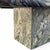 Late 20th Century Postmodern Green Marble Coffee Table With Plinth Base For Sale - Image 15 of 15