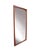 - Danish wall mirror produced in the 1960s, designed to be hung vertically. - Crafted from solid teak with excellent...
